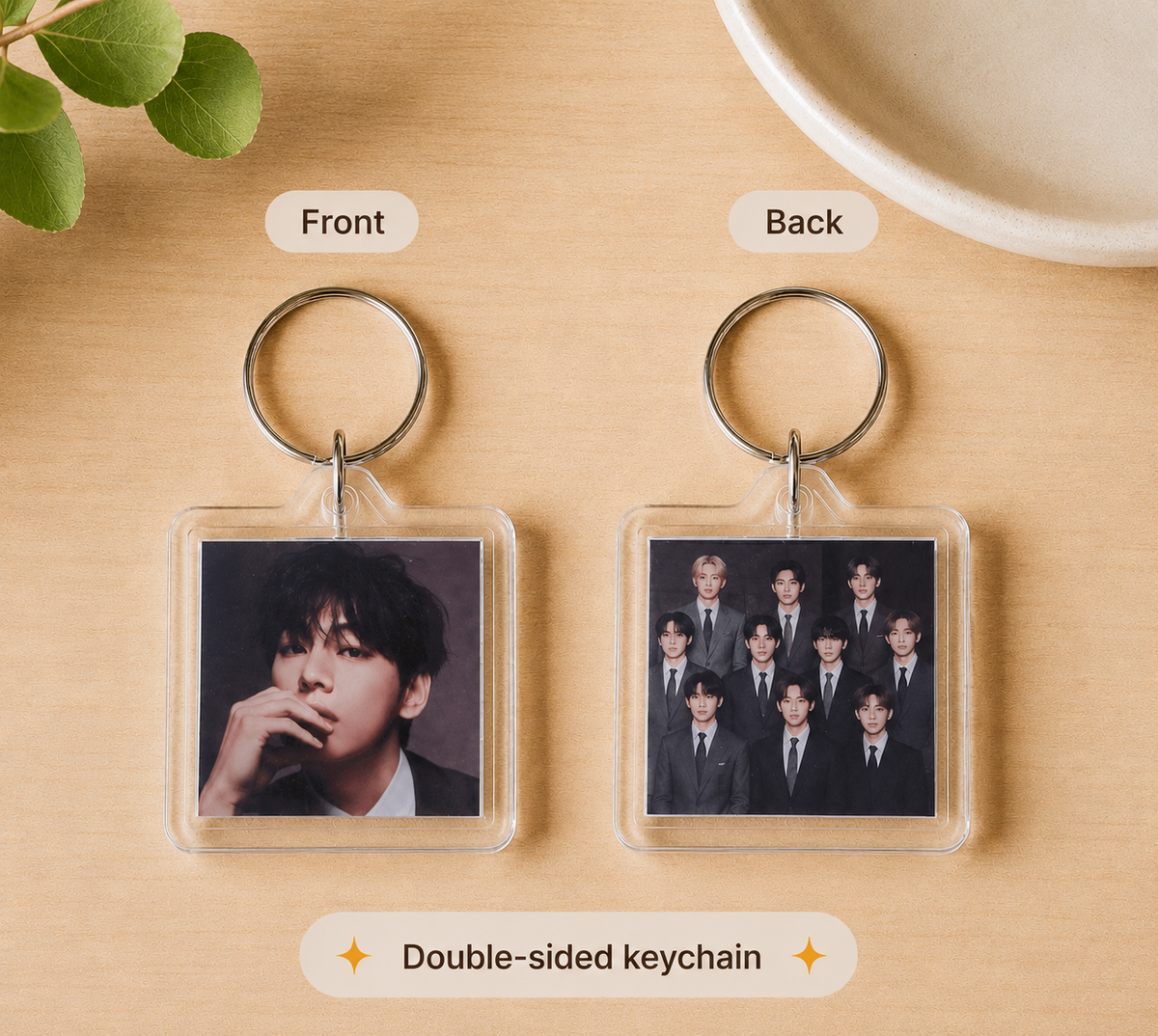 BTS V keychain