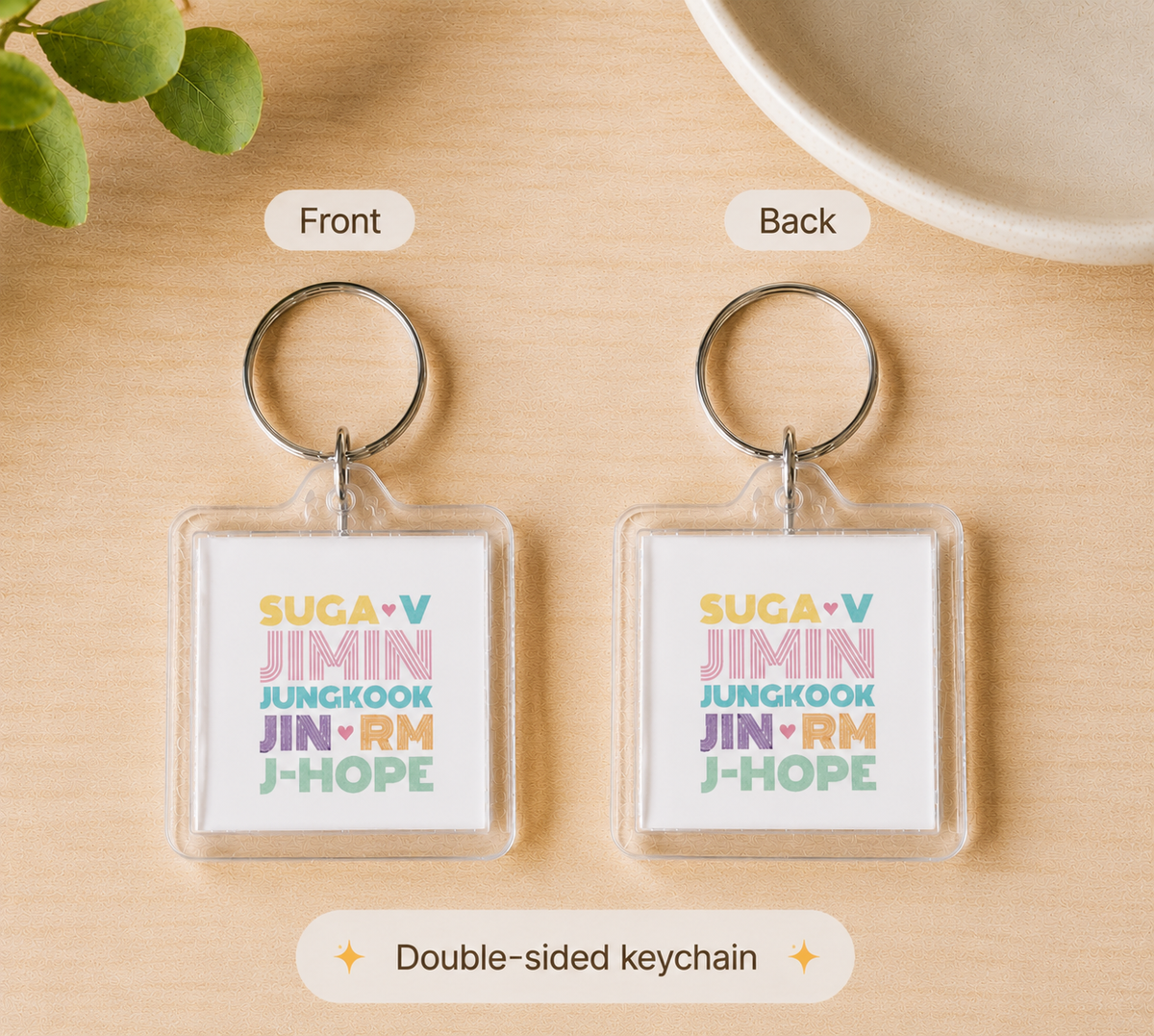 BTS keychain