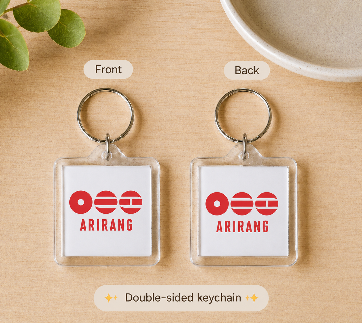BTS Arirang keychain