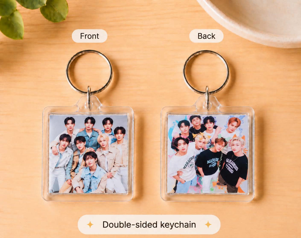 Stray kids group keychains