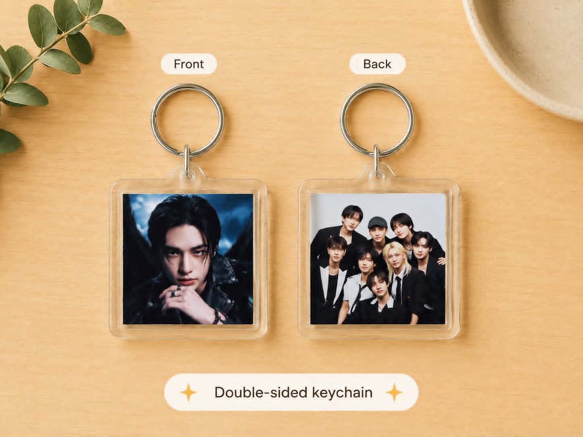 Stray kids group keychain